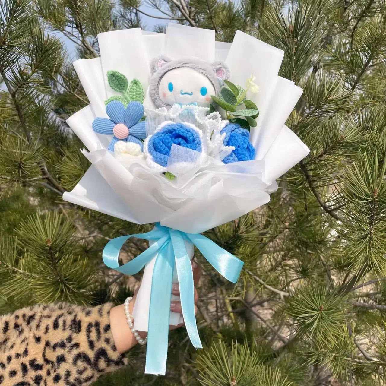 Cinnamoroll plush bouquet (White)